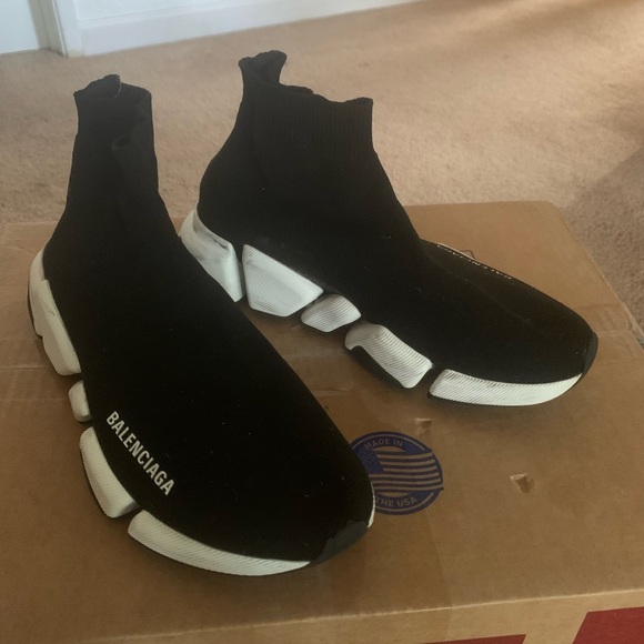 Balenciaga Trainer Shoes. Size 7. Scuffs on back of one shoe. Fair condi… - Picture 1 of 7
